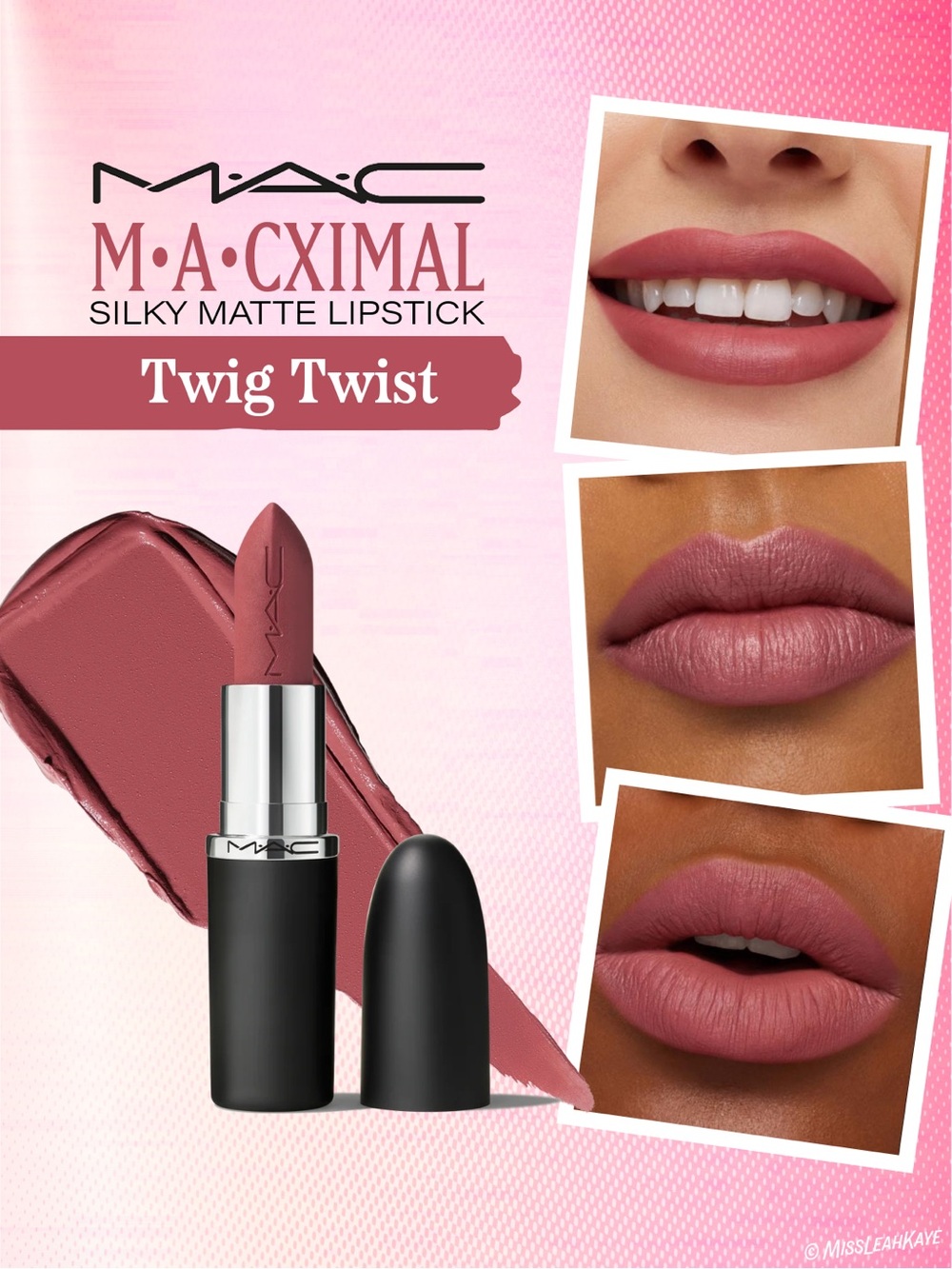 MAC MacXimal Lipstick - Twig Twist Silky Matte 690
